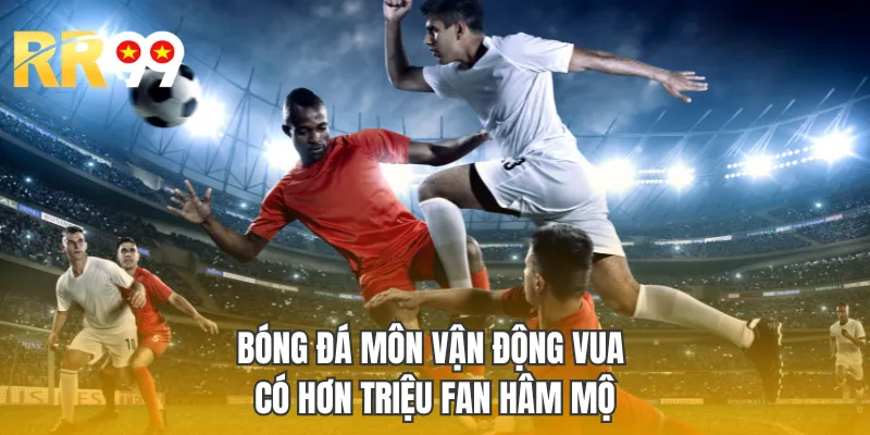 Bóng đá môn vận động vua có hơn triệu fan hâm mộ